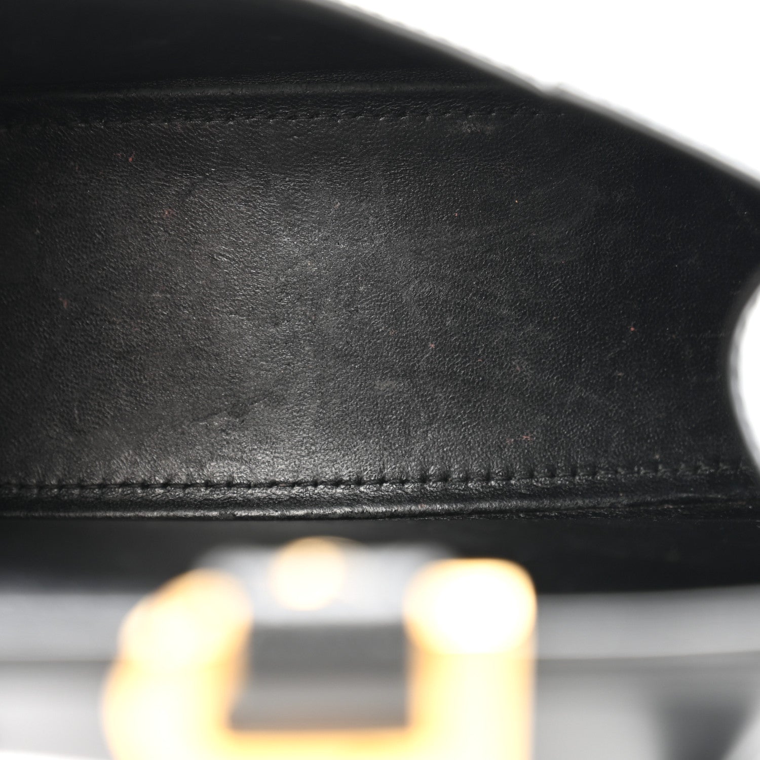 Balenciaga Shiny Box Calfskin Hourglass Top Handle Bag XS Black 5 of 15