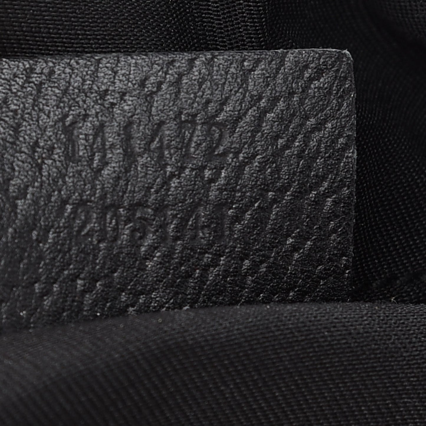 Monogram Large Abbey Tote Black