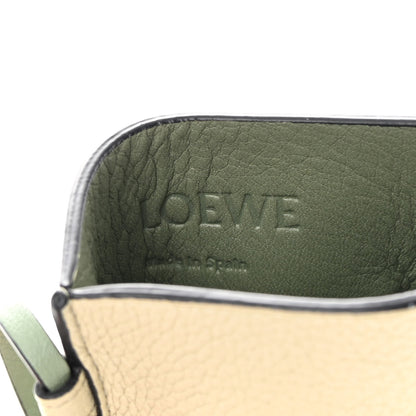 Loewe Grained Calfskin Gate Pocket Pouch Green 6 of 10