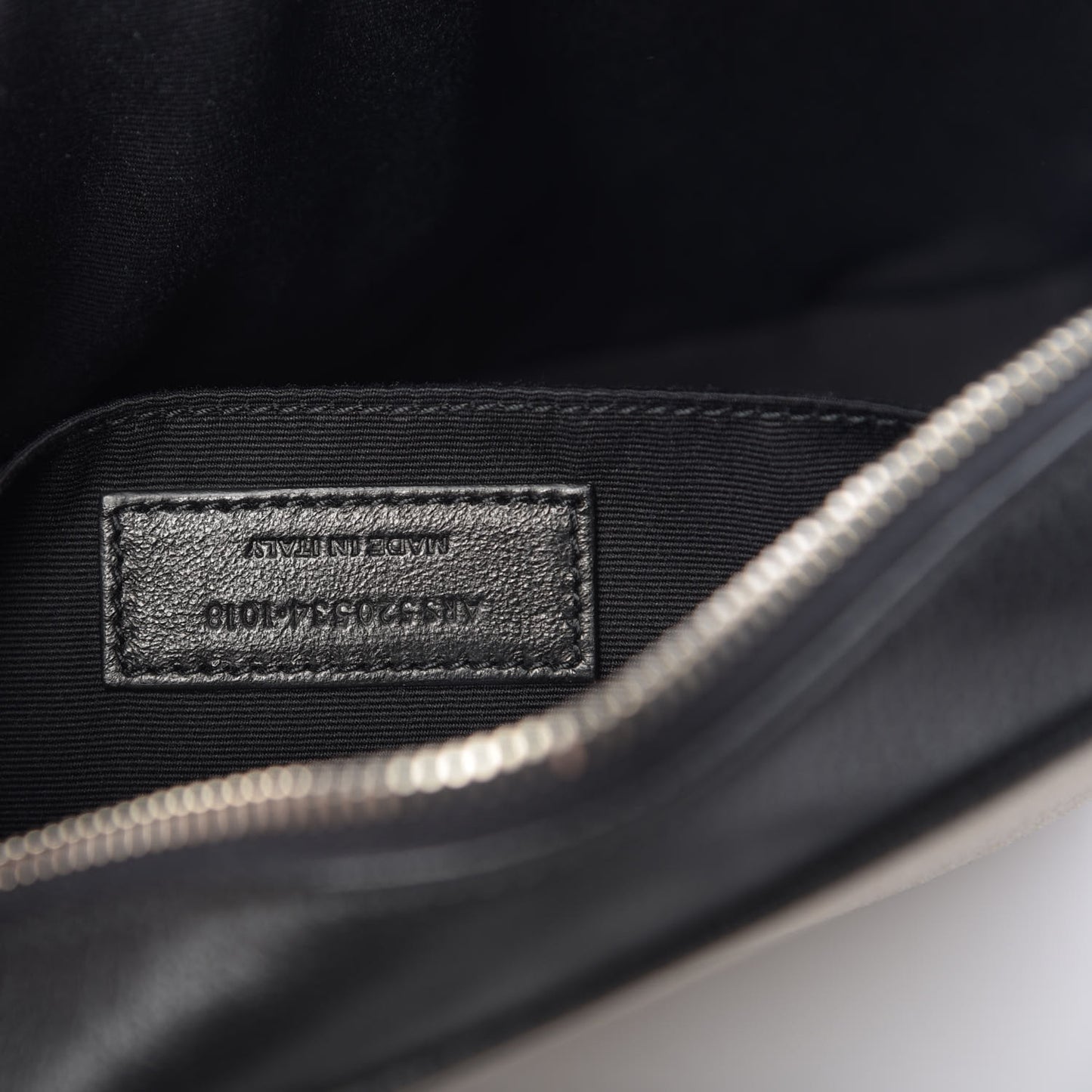 Linen Canvas Monogram Lou Camera Bag Black