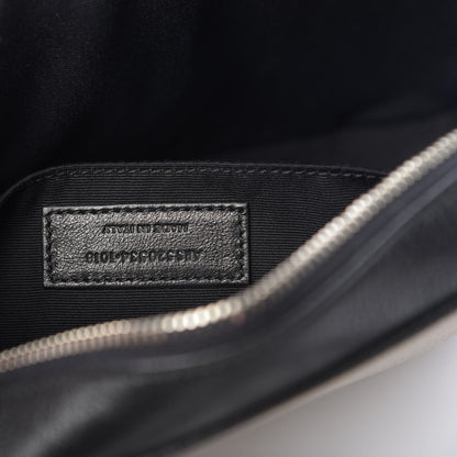 Saint Laurent Linen Canvas Monogram Lou Camera Bag Black 7 of 10