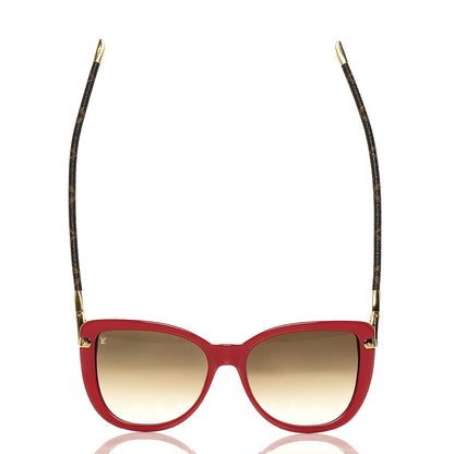 Louis Vuitton Monogram Charlotte Sunglasses Z0744W Cherry 8 of 9