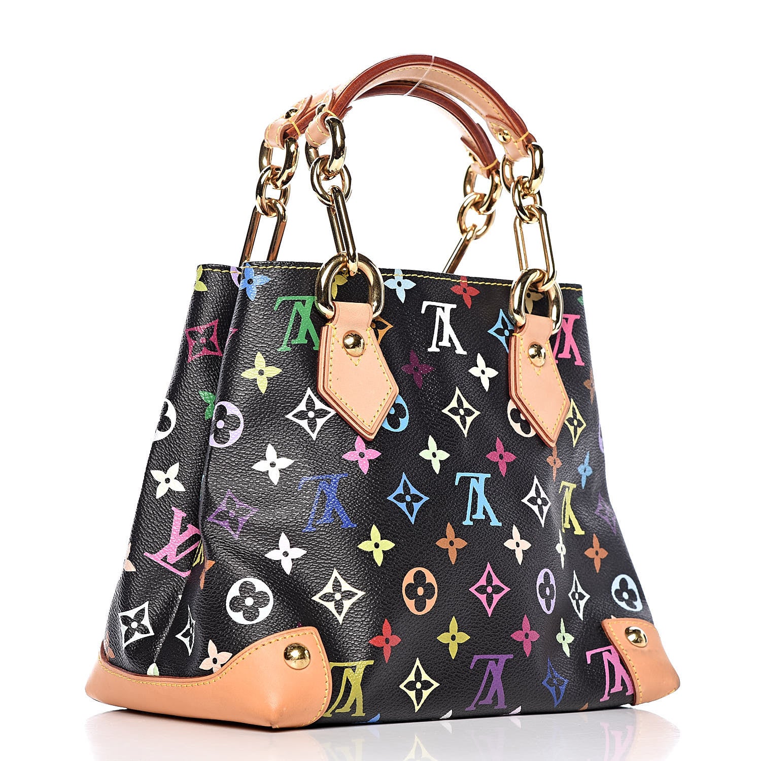 Louis Vuitton Monogram Multicolor Audra Black 3 of 10