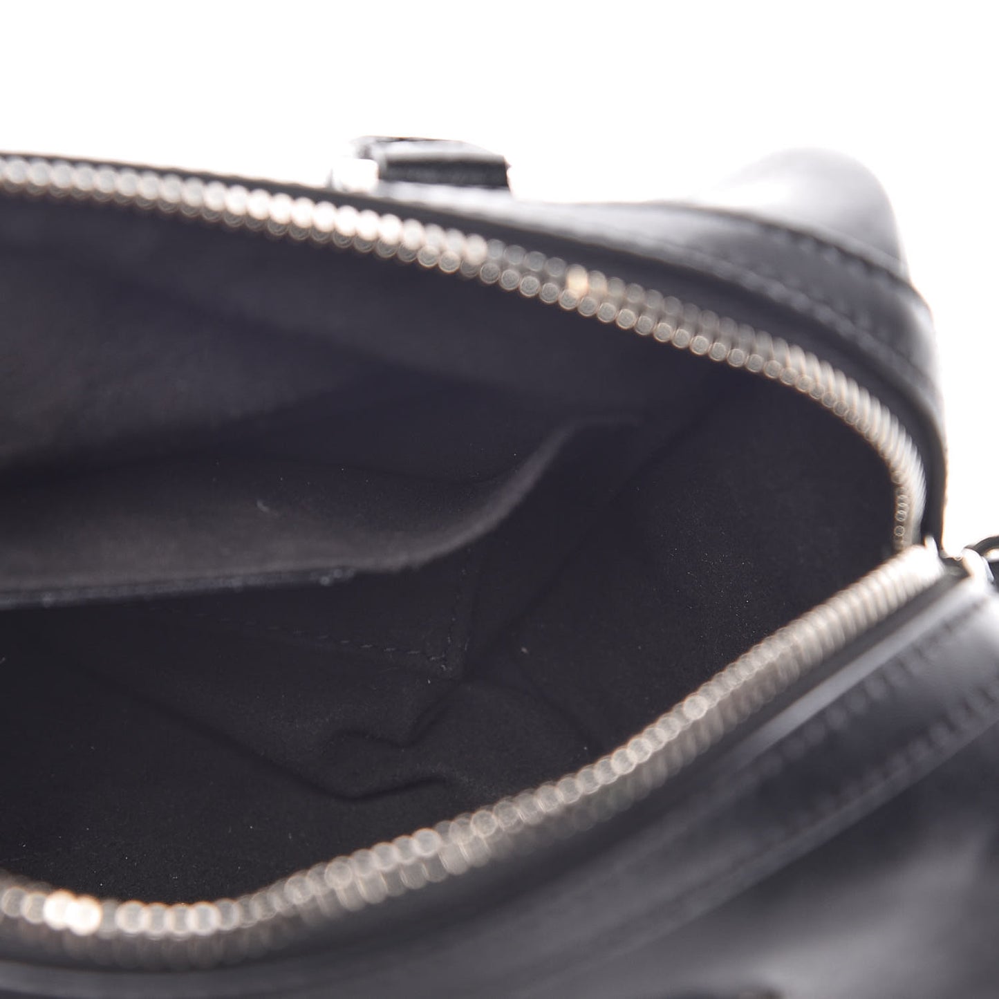 Calfskin Star Micro Lucrezia Black Silver