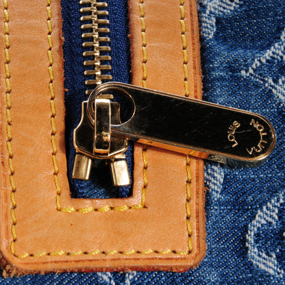 Louis Vuitton Denim Baggy GM Blue 8 of 8