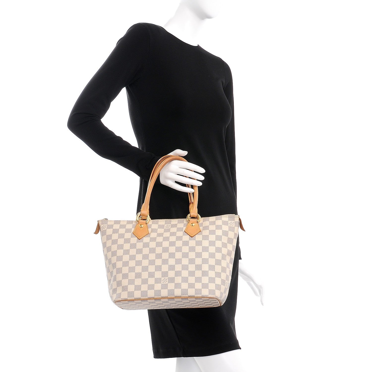Louis Vuitton Damier Azur Saleya PM 2 of 11