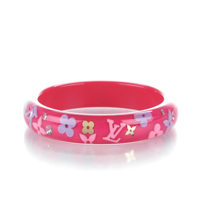 Louis Vuitton Resin Strass Farandole Medium Bracelet Fuchsia 3 of 3