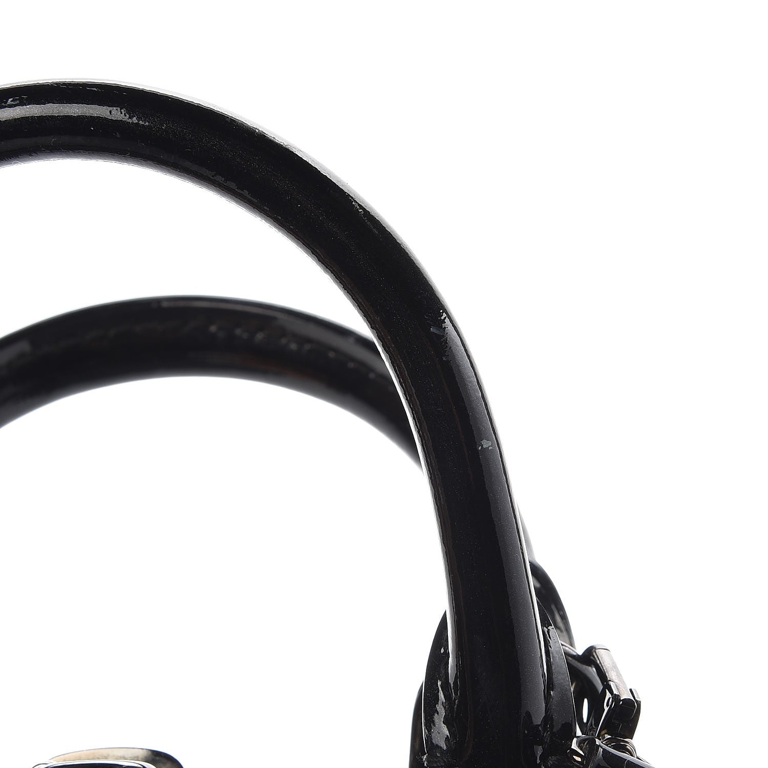 Louis Vuitton Vernis Alma BB Noir Magnetique 9 of 17