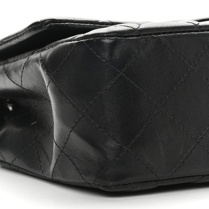 Chanel Lambskin Quilted Mini Rectangular Flap So Black 8 of 9