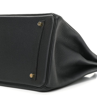 Hermes Togo Birkin 35 Black 10 of 11