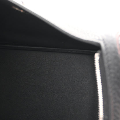 Hermes Taurillon Clemence Mini Lindy 20 Black 5 of 11
