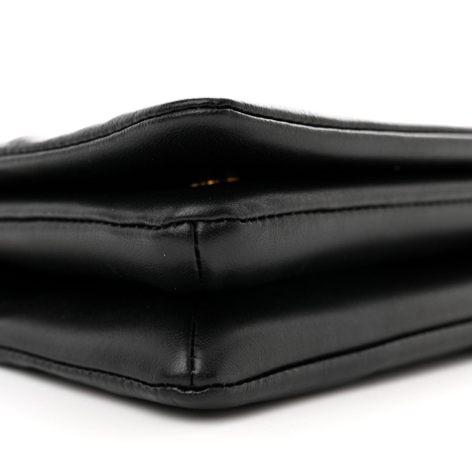 Louis Vuitton Lambskin Embossed Monogram Pochette Coussin Black 8 of 10