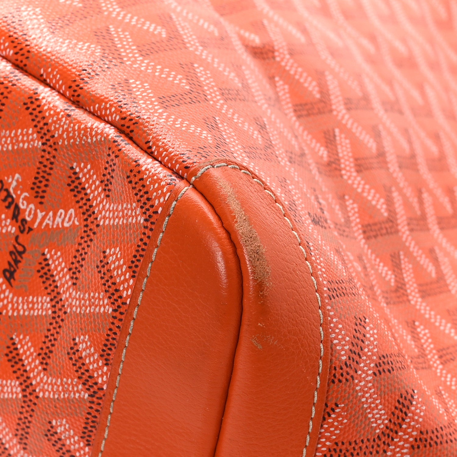 Goyard Goyardine Artois MM Orange 12 of 13