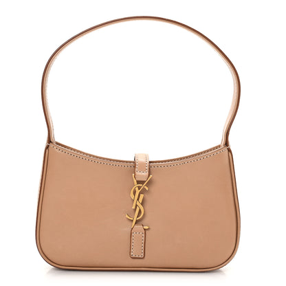 Saint Laurent Vegetable Le 5 A 7 Mini Hobo Vintage Brown 1 of 9