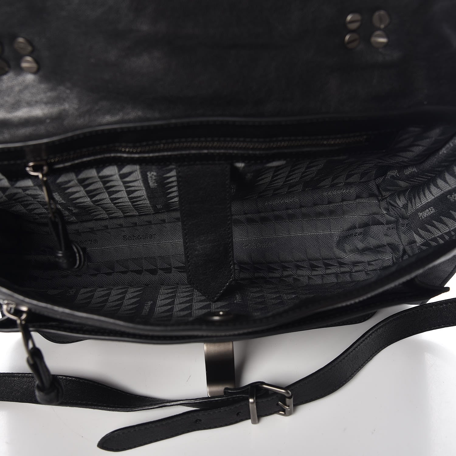 Proenza Schouler Lambskin Medium PS1 Satchel Black 5 of 7