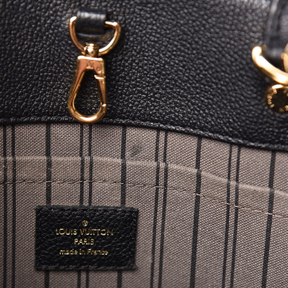 Louis Vuitton Empreinte Montaigne MM Black 7 of 11
