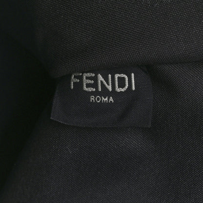 Fendi Vitello King Logo Embossed Large Flat Pouch Cuoio 7 of 11