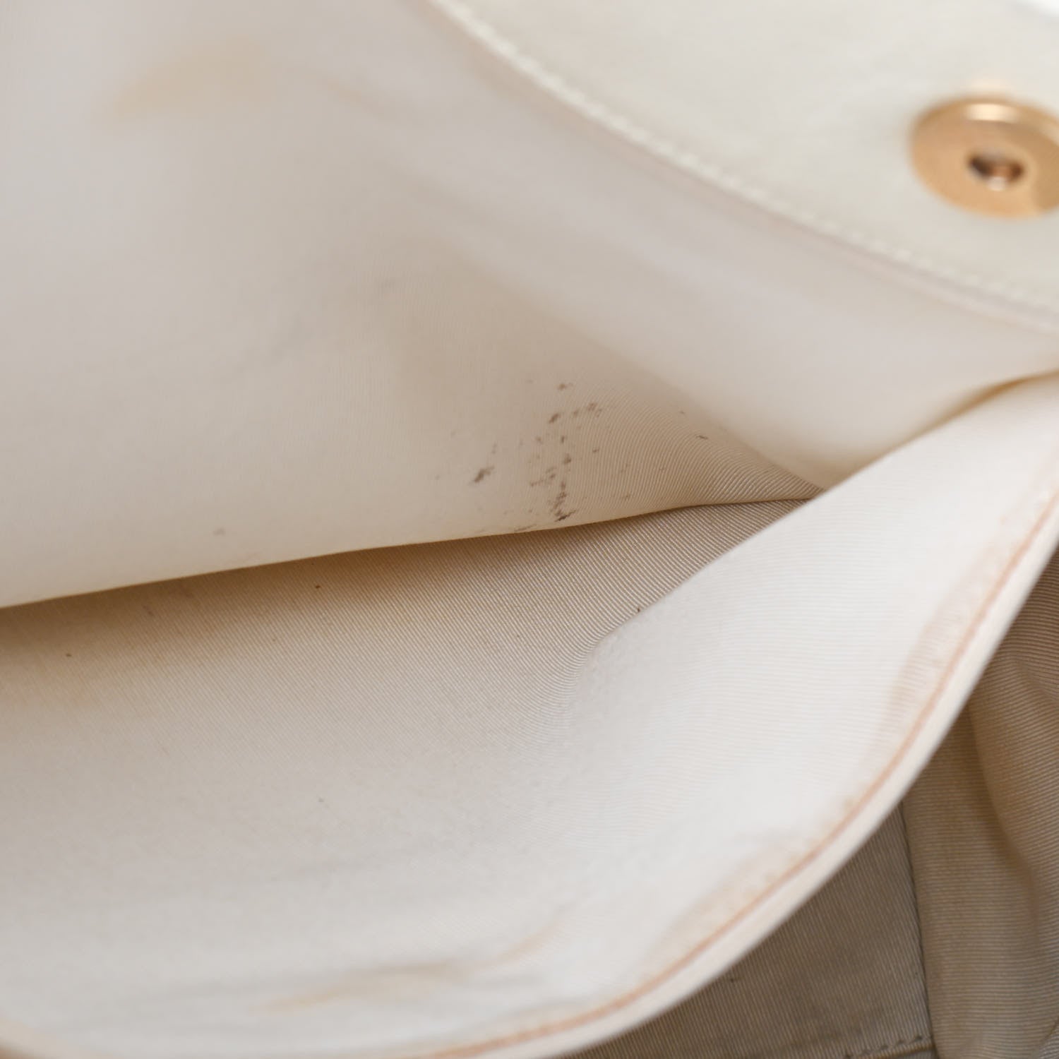 Chanel Calfskin Cerf Executive Shopper Tote White 11 of 22