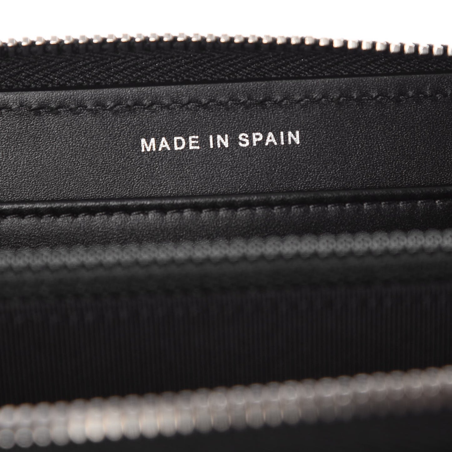 Caviar Quilted Large Gusset Zip Around Wallet Black