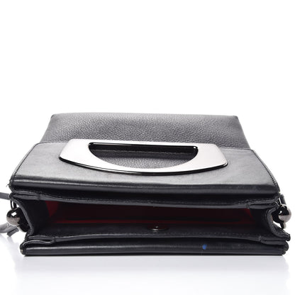Christian Louboutin Grained Calfskin Passage Messenger Black 22 of 27