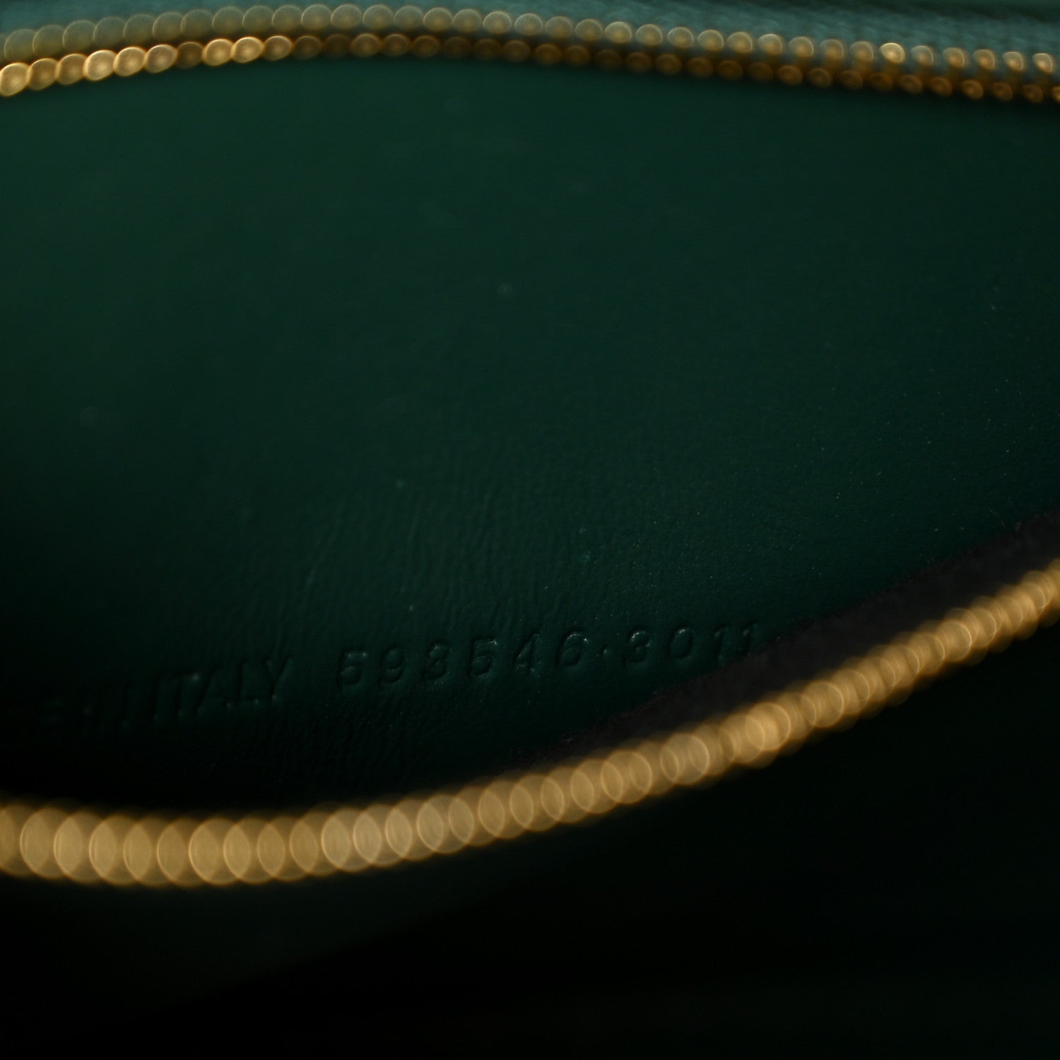 Balenciaga Shiny Calfskin Crocodile Embossed Small Hourglass Top Handle Bag Forest Green 8 of 11