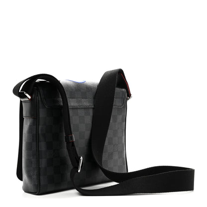 Louis Vuitton Damier Graphite Alps District PM 3 of 10