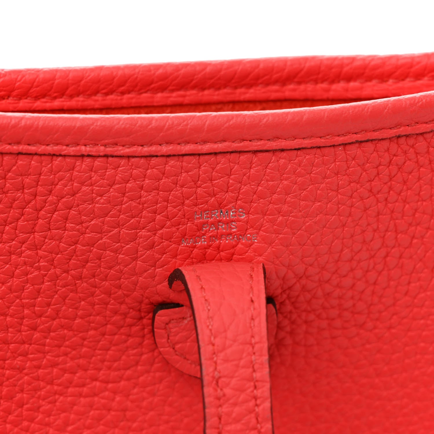 Hermes Taurillon Clemence Evelyne TPM Rose Texas 6 of 11