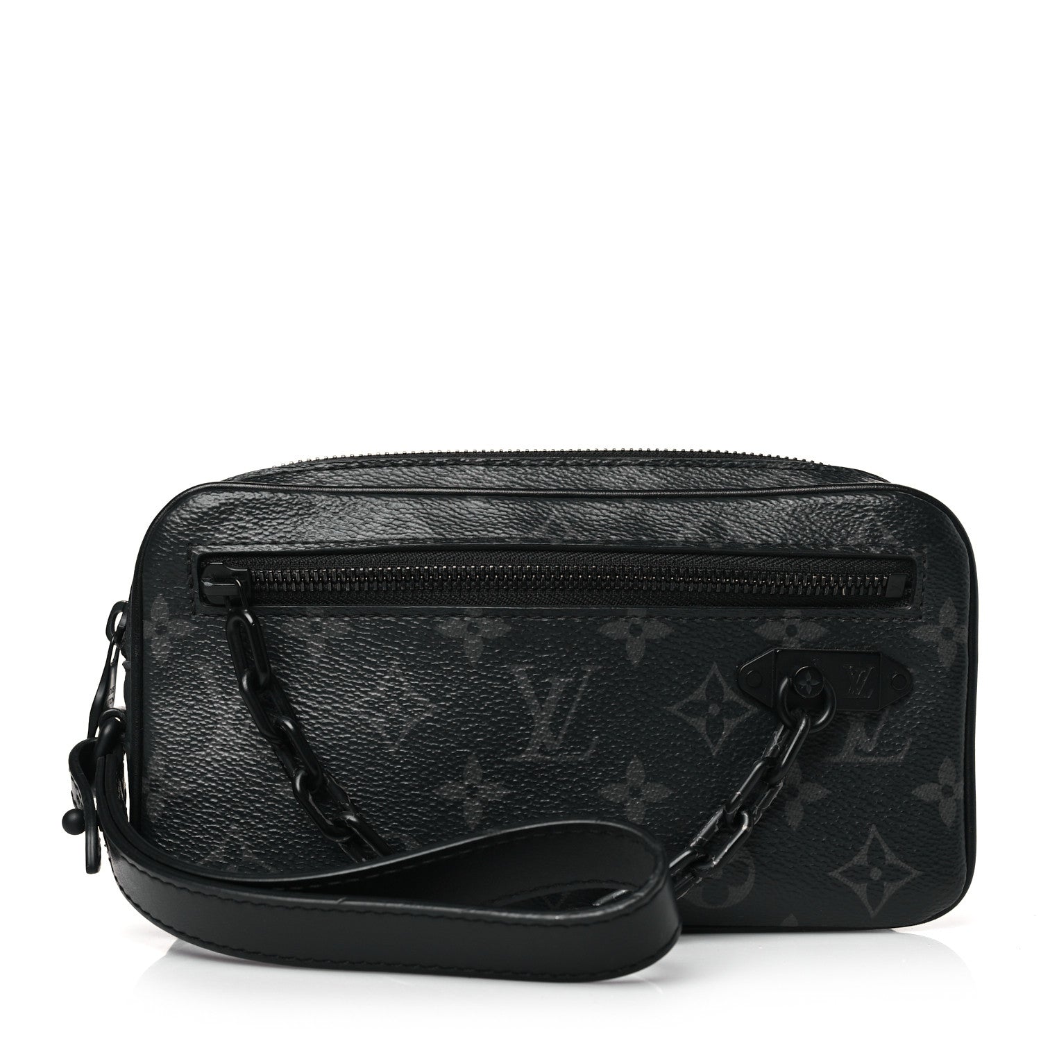 Louis Vuitton Monogram Eclipse Pochette Volga 1 of 10