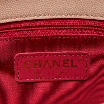 Chanel Caviar Quilted Small Fashion Therapy Flap Bag Beige 7 of 11