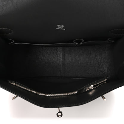 Hermes Taurillon Clemence Jypsiere 34 Graphite 4 of 10