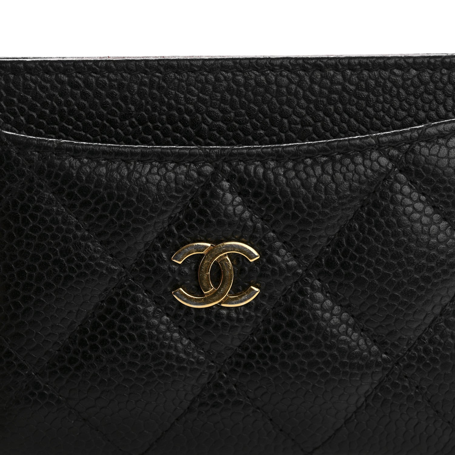 Chanel Caviar Quilted Card Holder Black 9 of 11