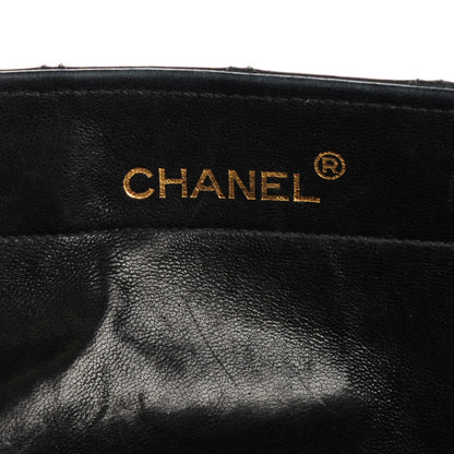 Chanel Lambskin Quilted Shoulder Bag Black 6 of 8