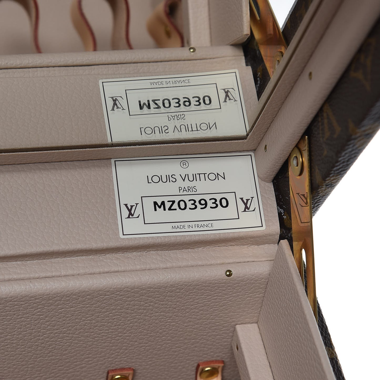 Monogram Boite Bouteilles et Glace Beauty Train Case