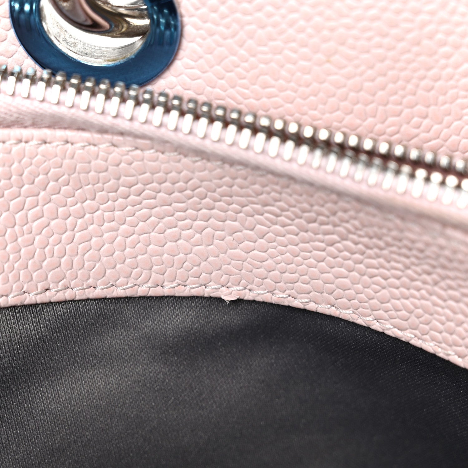 Chanel Caviar Quilted Grand Shopping Tote GST Light Pink 11 of 11