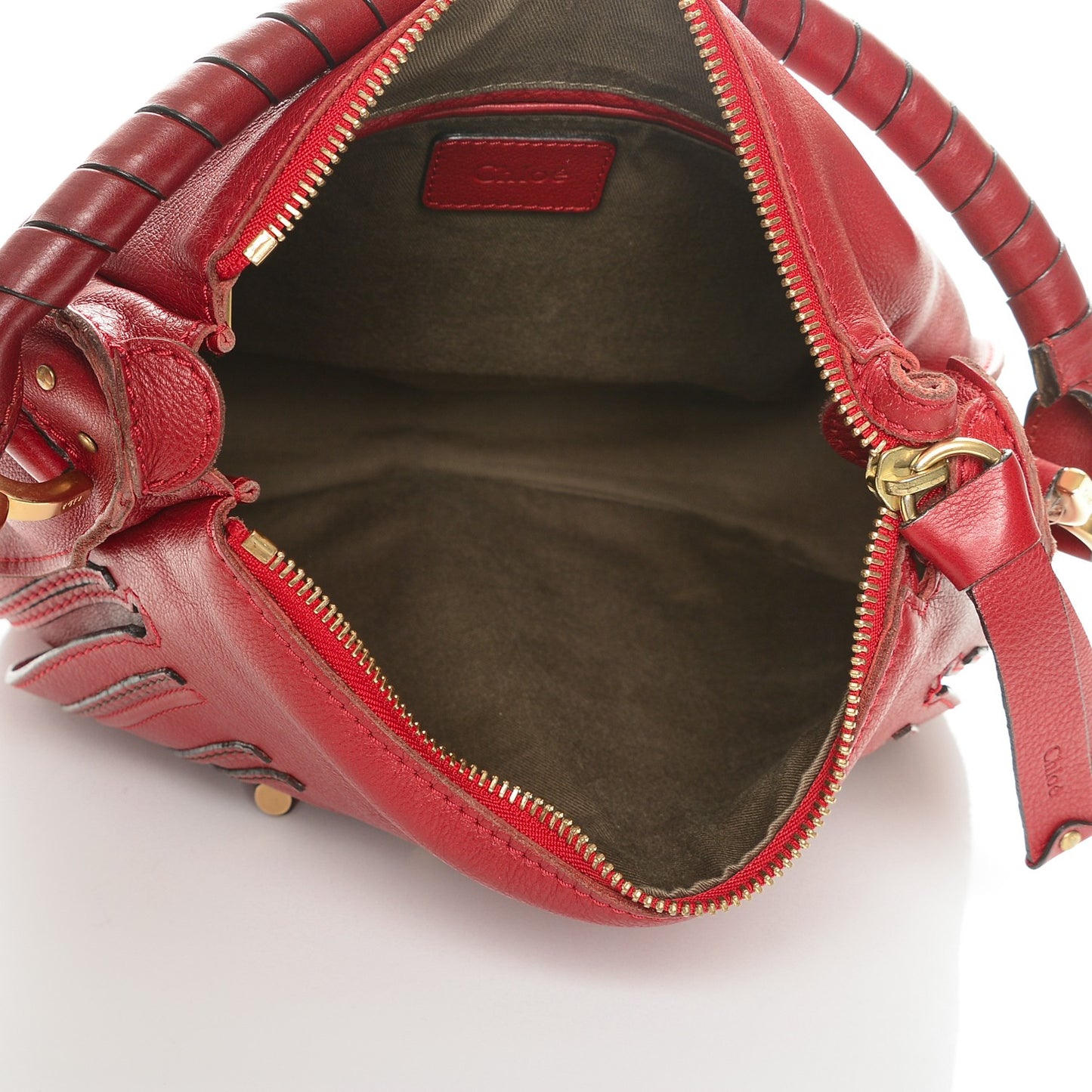Calfskin Medium Marcie Hobo Garnet