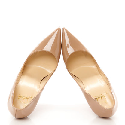 Christian Louboutin Patent So Kate 130 Pumps 40 Nude 2 of 8