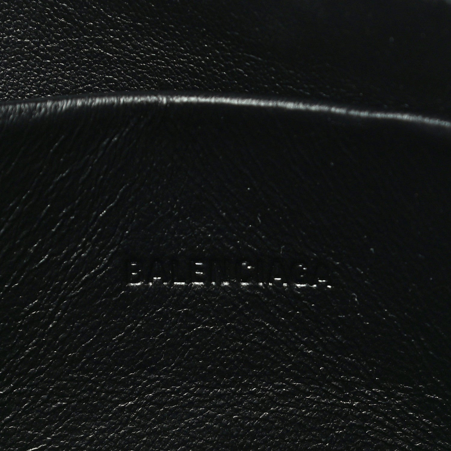 Balenciaga Grained Calfskin Neo Classic Gold Hardware Zip Around Crossbody Black 6 of 11