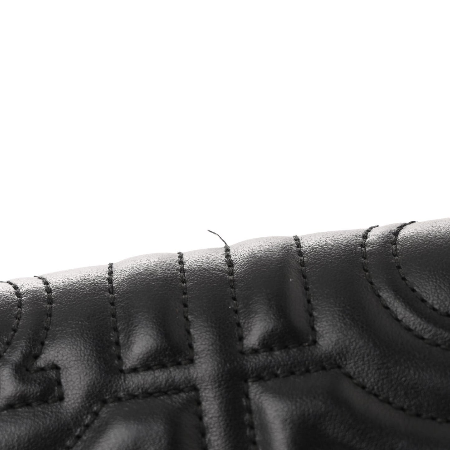 Calfskin Quilted Gancini Mini Bag Black