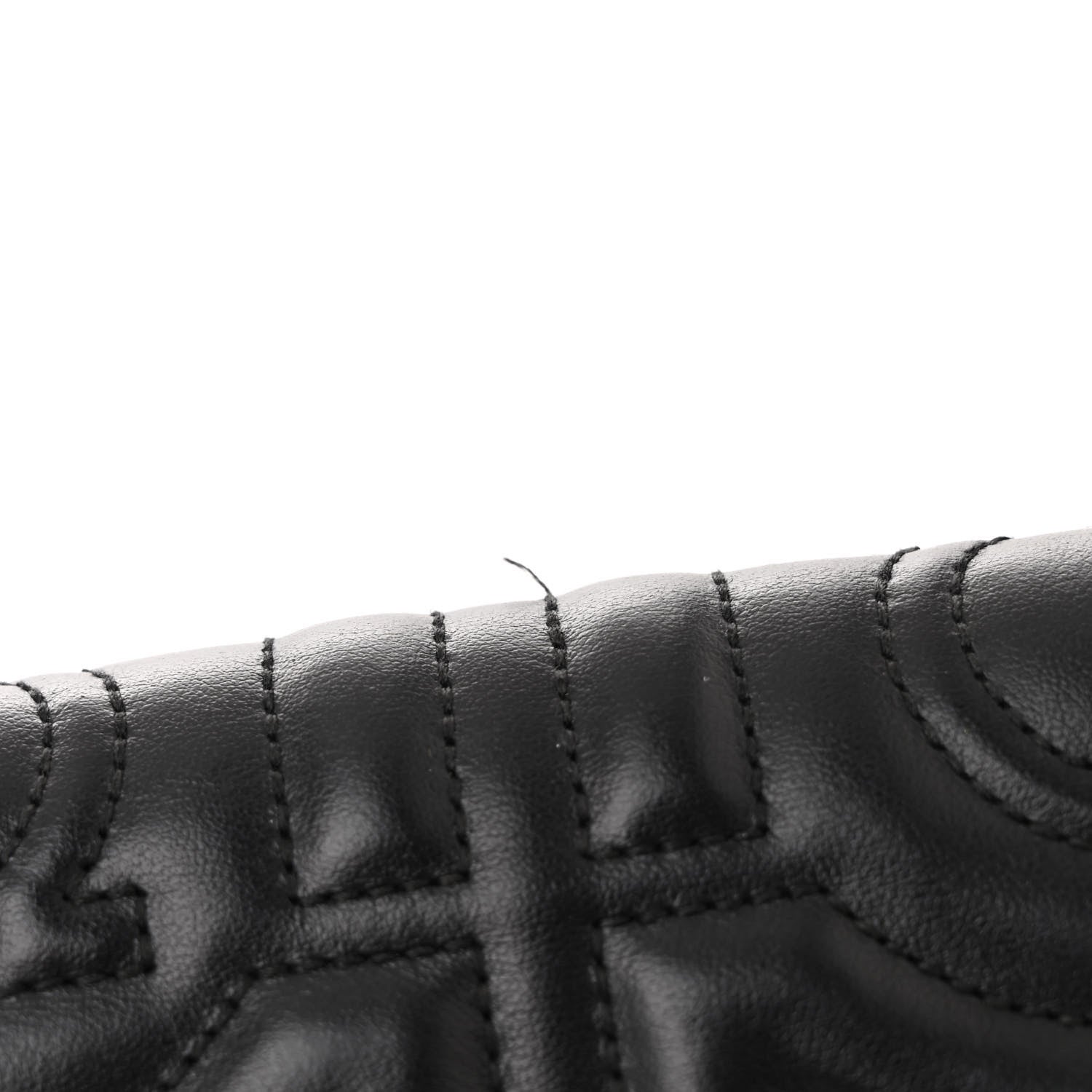 Salvatore Ferragamo Calfskin Quilted Gancini Mini Bag Black 11 of 12