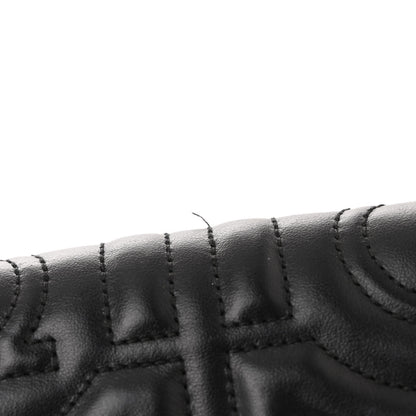 Salvatore Ferragamo Calfskin Quilted Gancini Mini Bag Black 11 of 12