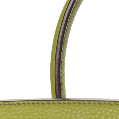 Hermes Togo Birkin 35 Vert Anis 16 of 16