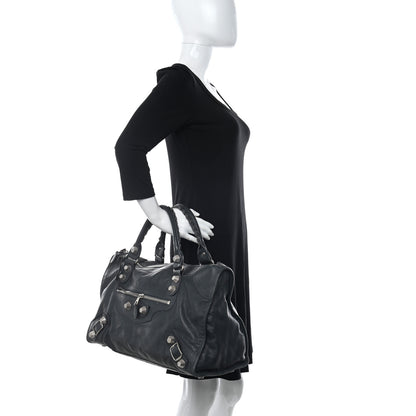 Balenciaga Agneau Giant 21 Silver Hardware Work Anthracite 3 of 14