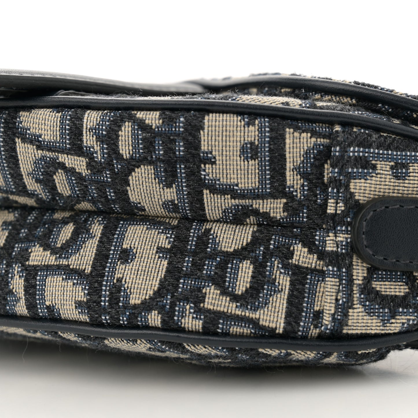 Oblique Mini Saddle Bag Blue