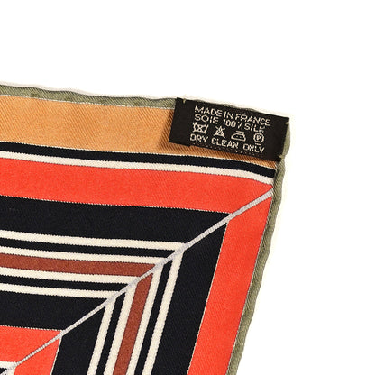 Hermes Silk Carre En Carres Scarf 90 4 of 4