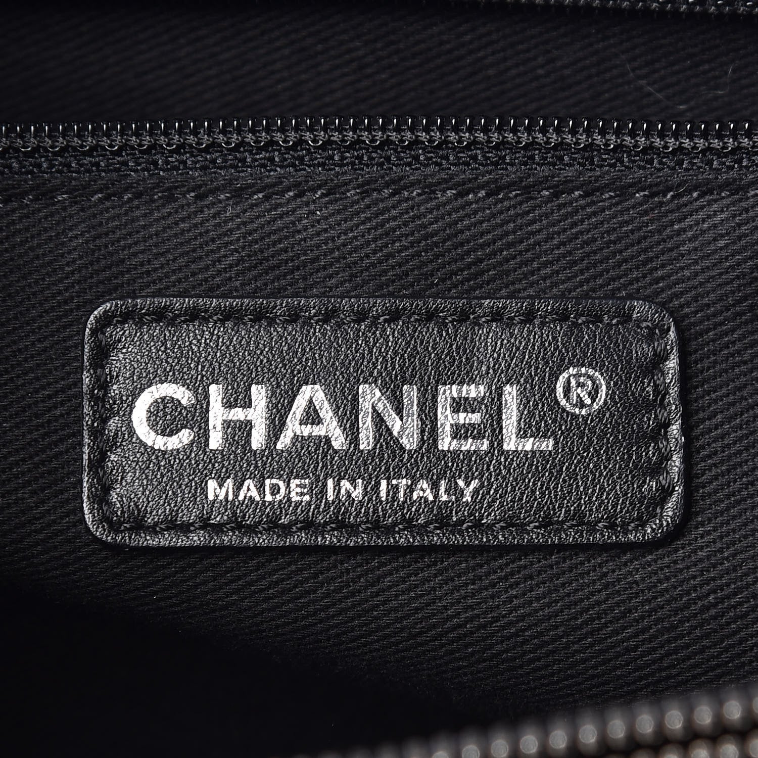 Chanel Caviar Quilted Grand Shopping Tote GST Black 8 of 13