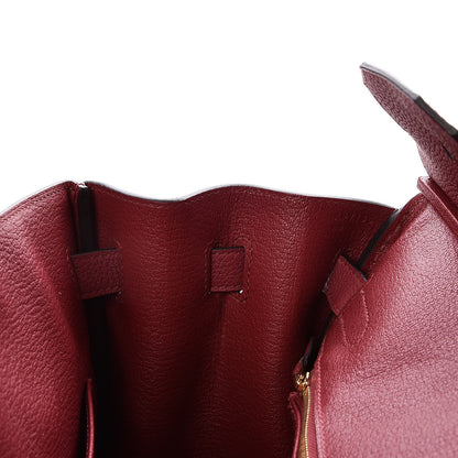 Hermes Togo Birkin 30 Rouge Grenat 27 of 35