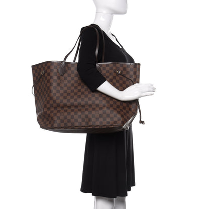 Louis Vuitton Damier Ebene Neverfull GM 2 of 10