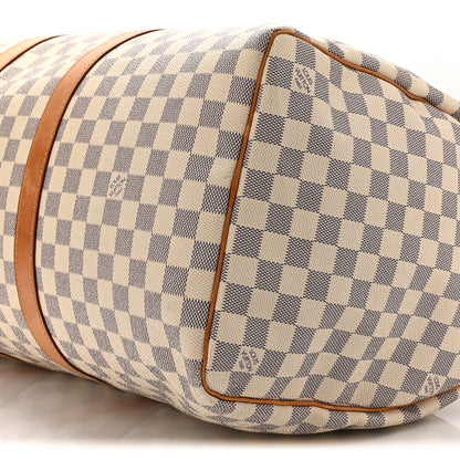 Louis Vuitton Damier Azur Keepall 50 9 of 9