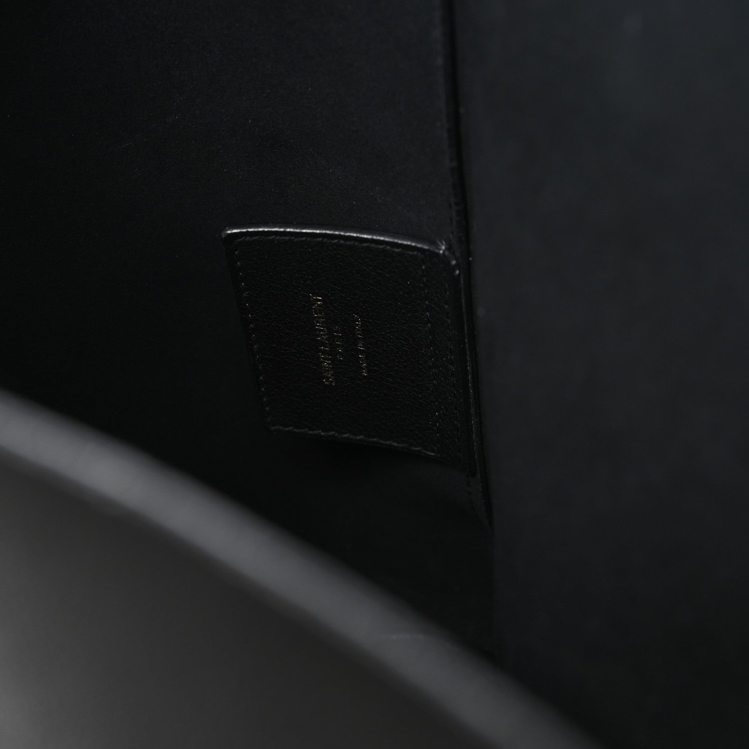 Saint Laurent Calfskin Large Shopping Tote Black 6 of 13