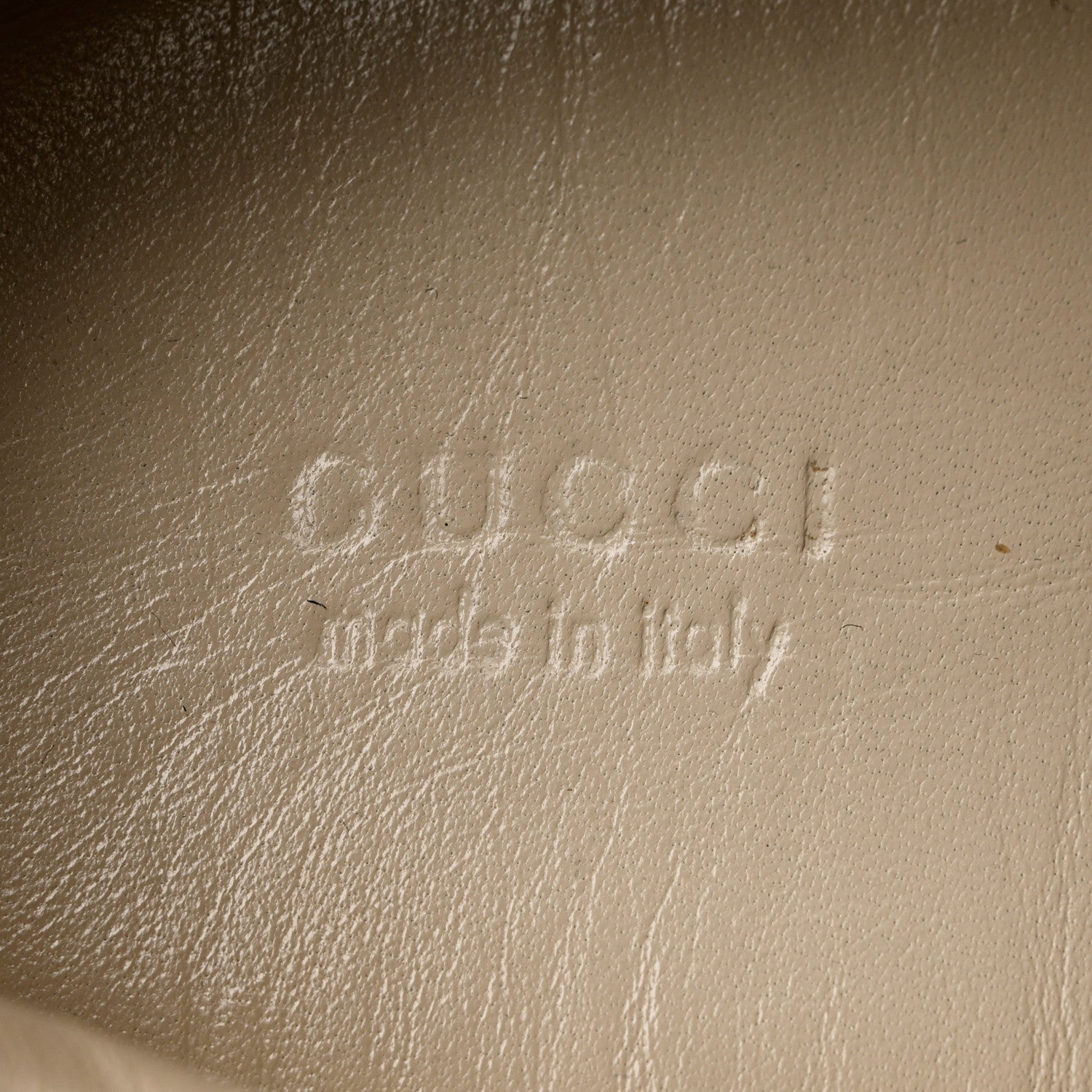 Gucci Calfskin Logo Womens Rhyton Sneakers 40 Ivory 7 of 12